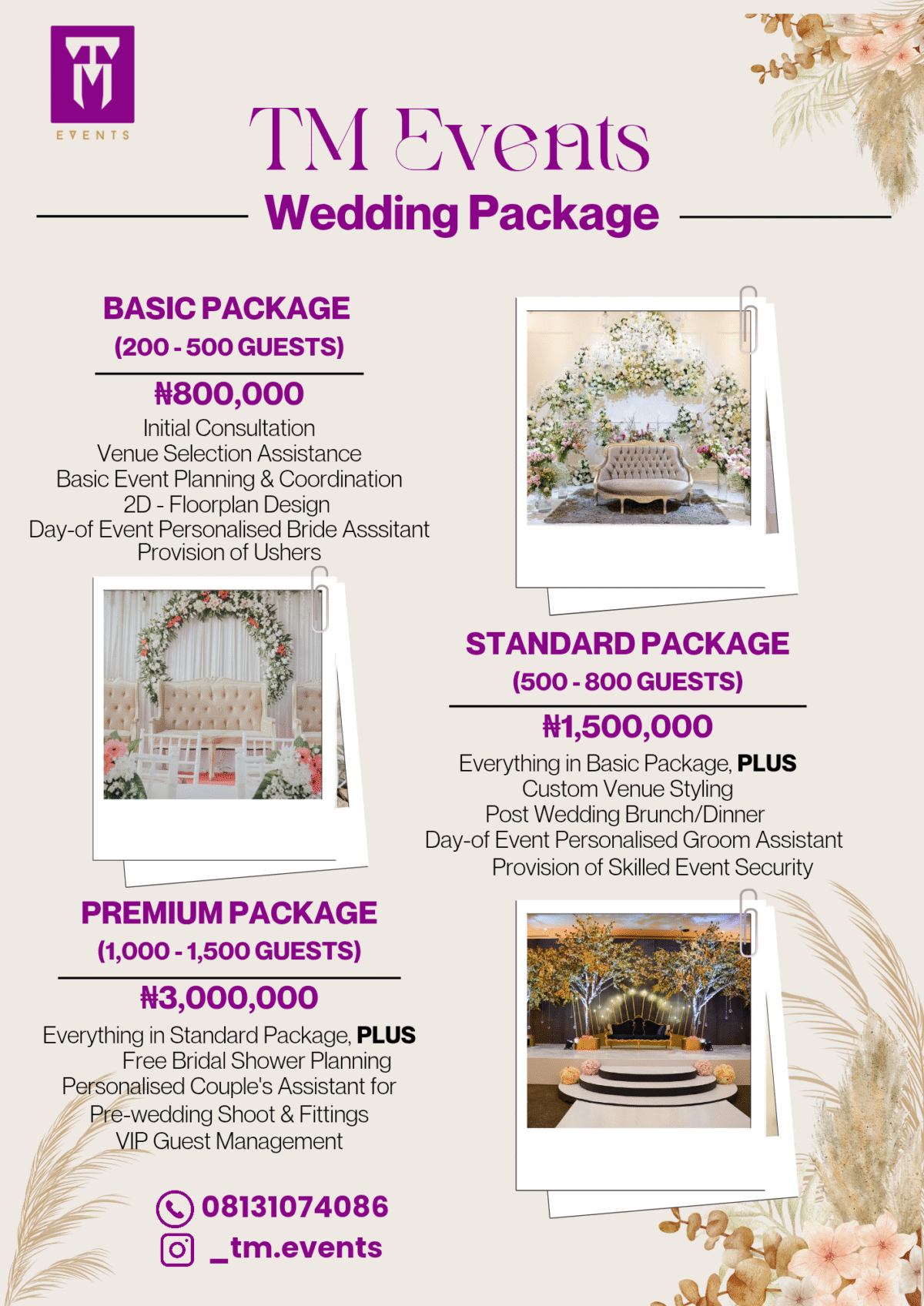 TM Occasions & Beyond
